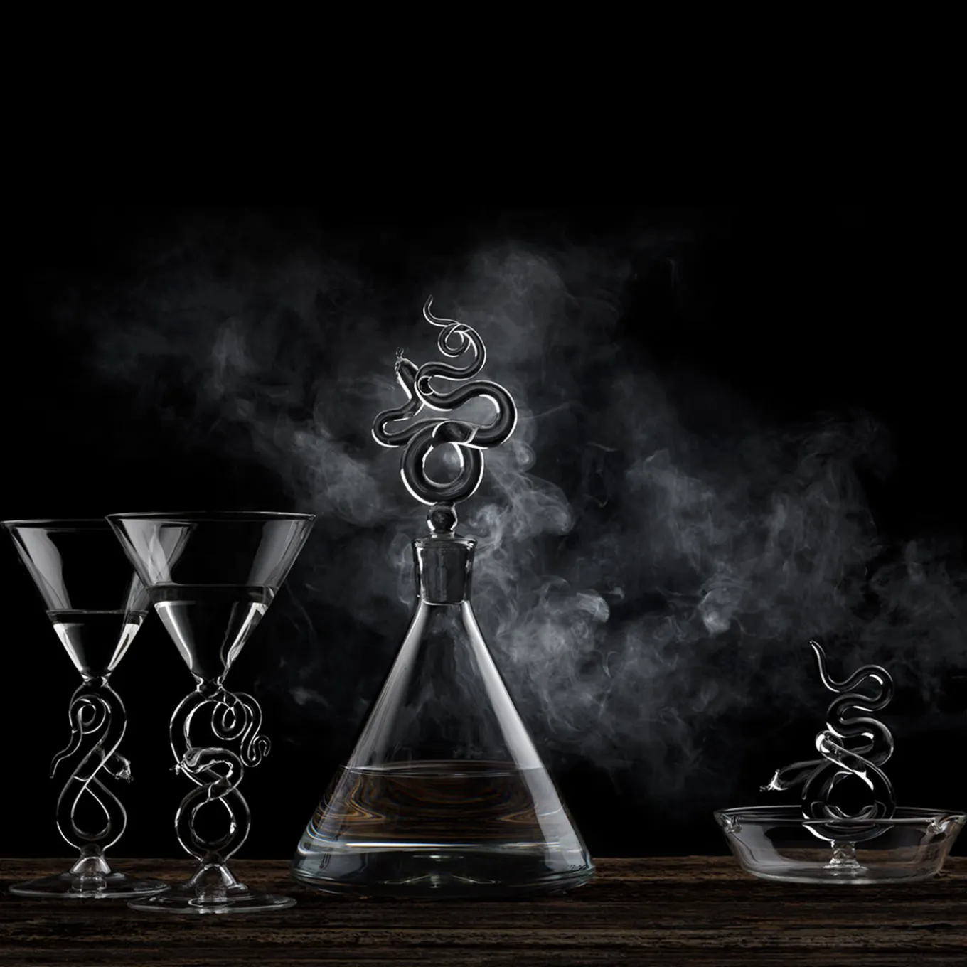 Bicchiere da Martini Serpentine