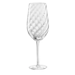 Bicchiere da vino bianco trasparente Tolomeo Ottico Torsé