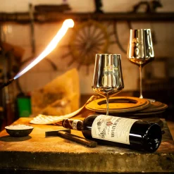 Bicchiere da vino d'argento