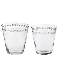 Bicchieri di cristallo per vino e acqua Cibrario