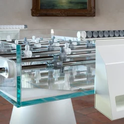 Biliardino bianco Ghost di Basaglia + Rota Nodari