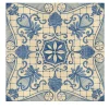 Blu Mare Set di 4 piastrelle #1