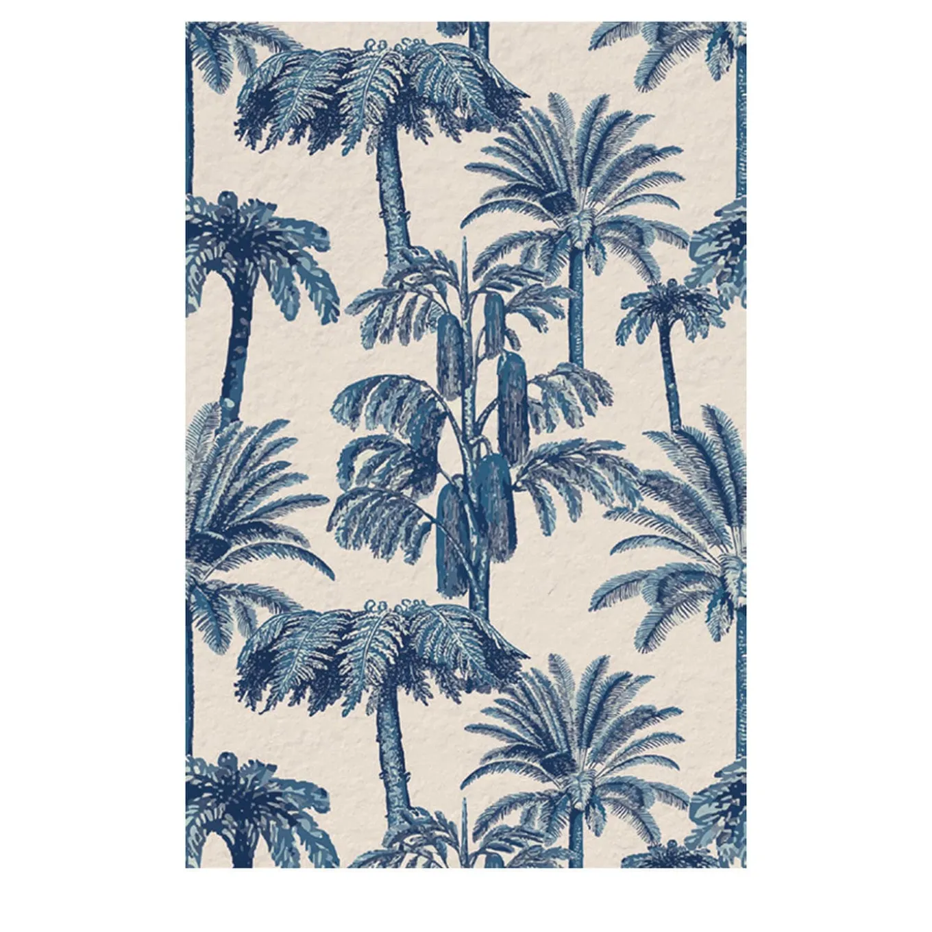 Blue Palms Facade 22 Carta da parati per esterno