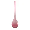 Bolle Vaso a forma di goccia rosso rubino