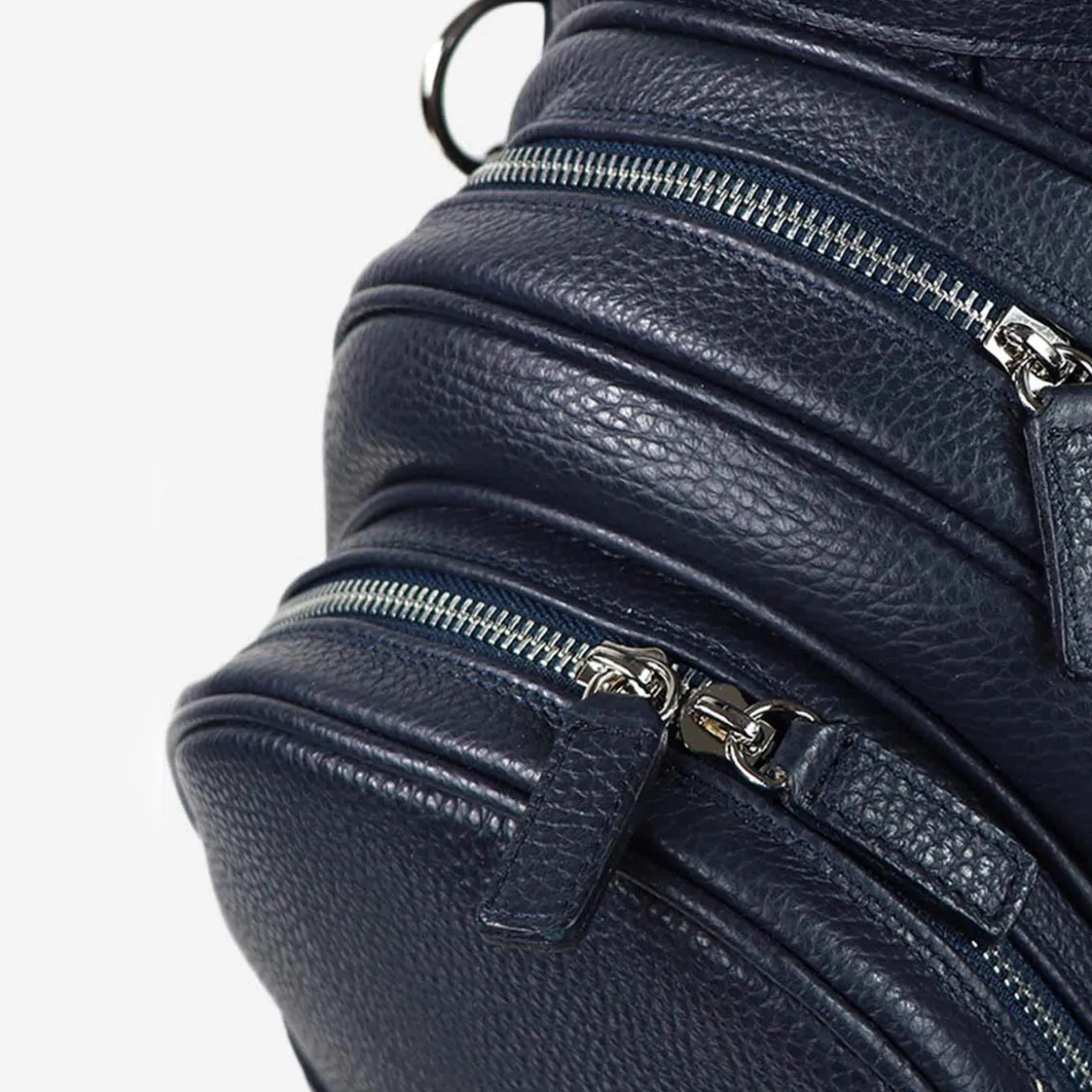 Borsa da golf Imperiale in pelle blu