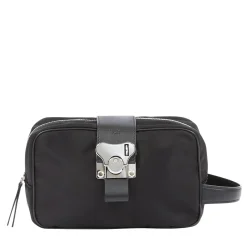Borsa da toilette nera Butterfly