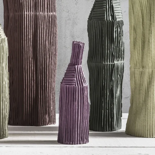 Bottiglia Decorativa Cartoccio C13/Lavanda chiaro