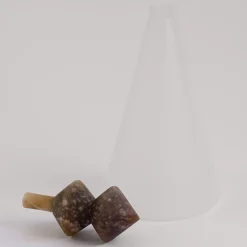 Bottiglia Decorativa Kite V2 In Vetro E Alabastro Agata