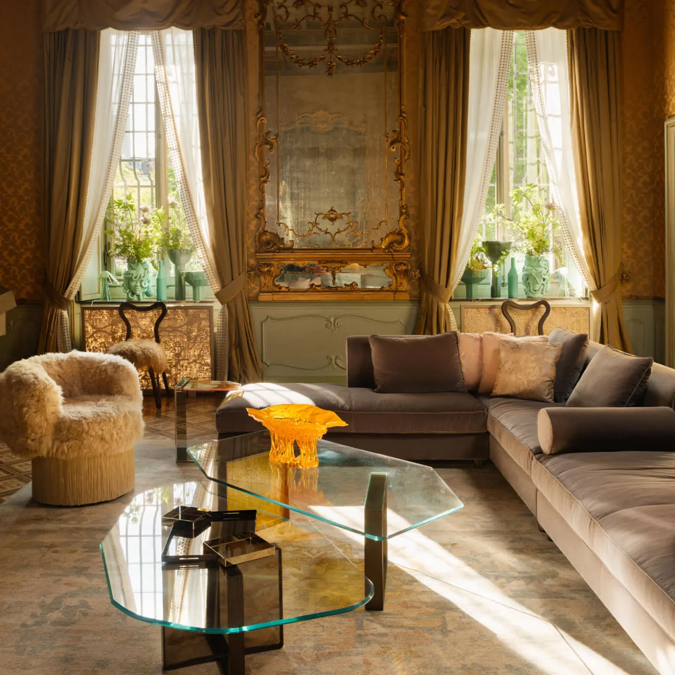 Bottiglia Decorativa Liscia E2/Verde azzurro scuro