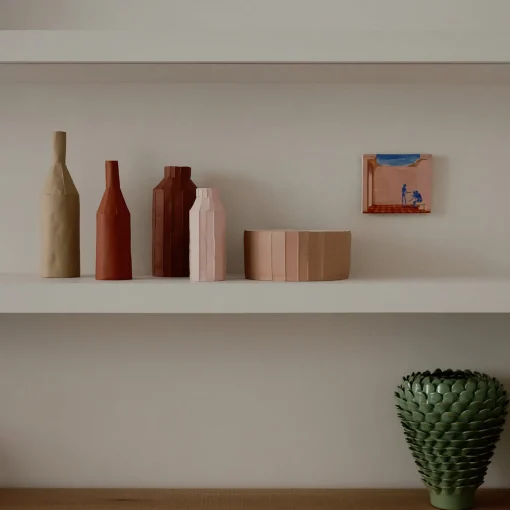 Bottiglia Decorativa Liscia B17/Sabbia Chiaro