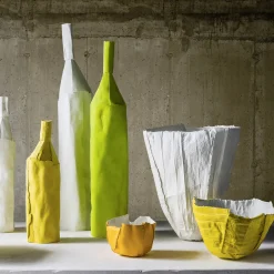 Bottiglia Decorativa LISCIA D11/Giallo Cedro