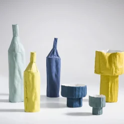 Bottiglia Decorativa Liscia D11/Giallo cedro