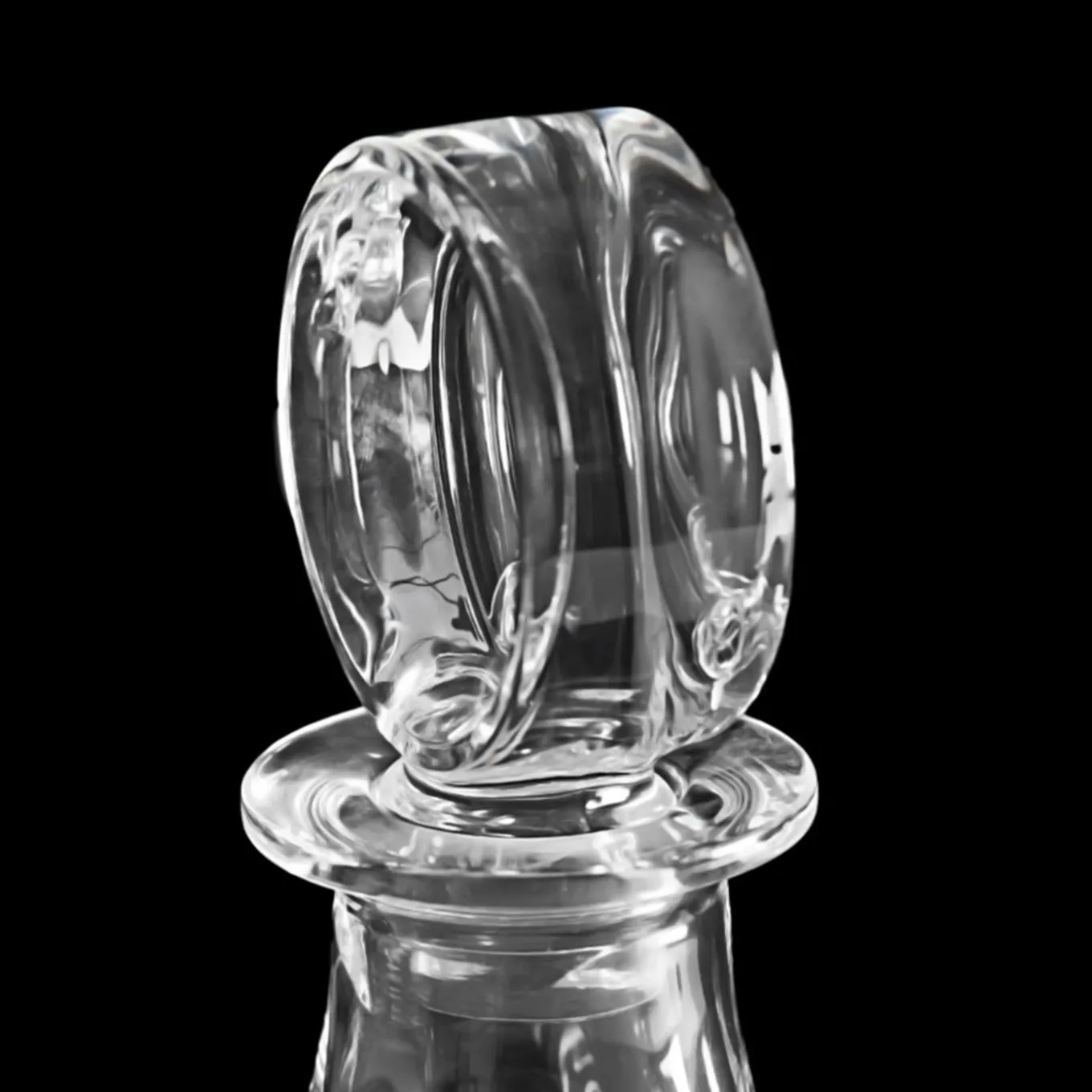 Bottiglia di cristallo per whisky Cubo