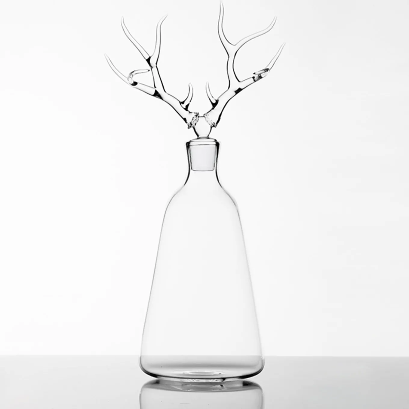 Bottiglia di vetro Deer