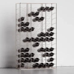 Bottillaria Rainbow, scaffale per vini da 84 bottiglie in metallo