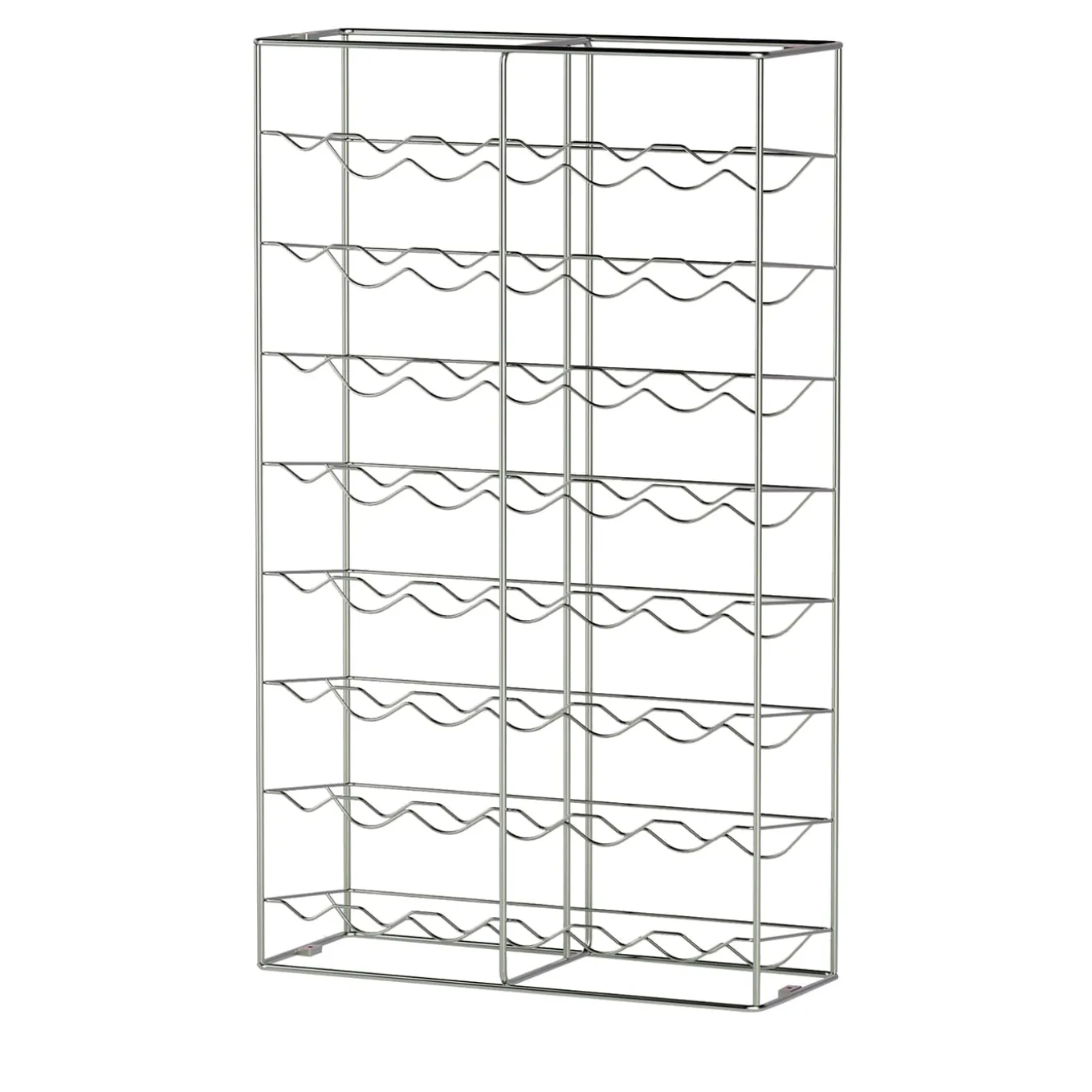 Bottillaria Rainbow, scaffale per vini da 48 bottiglie in metallo
