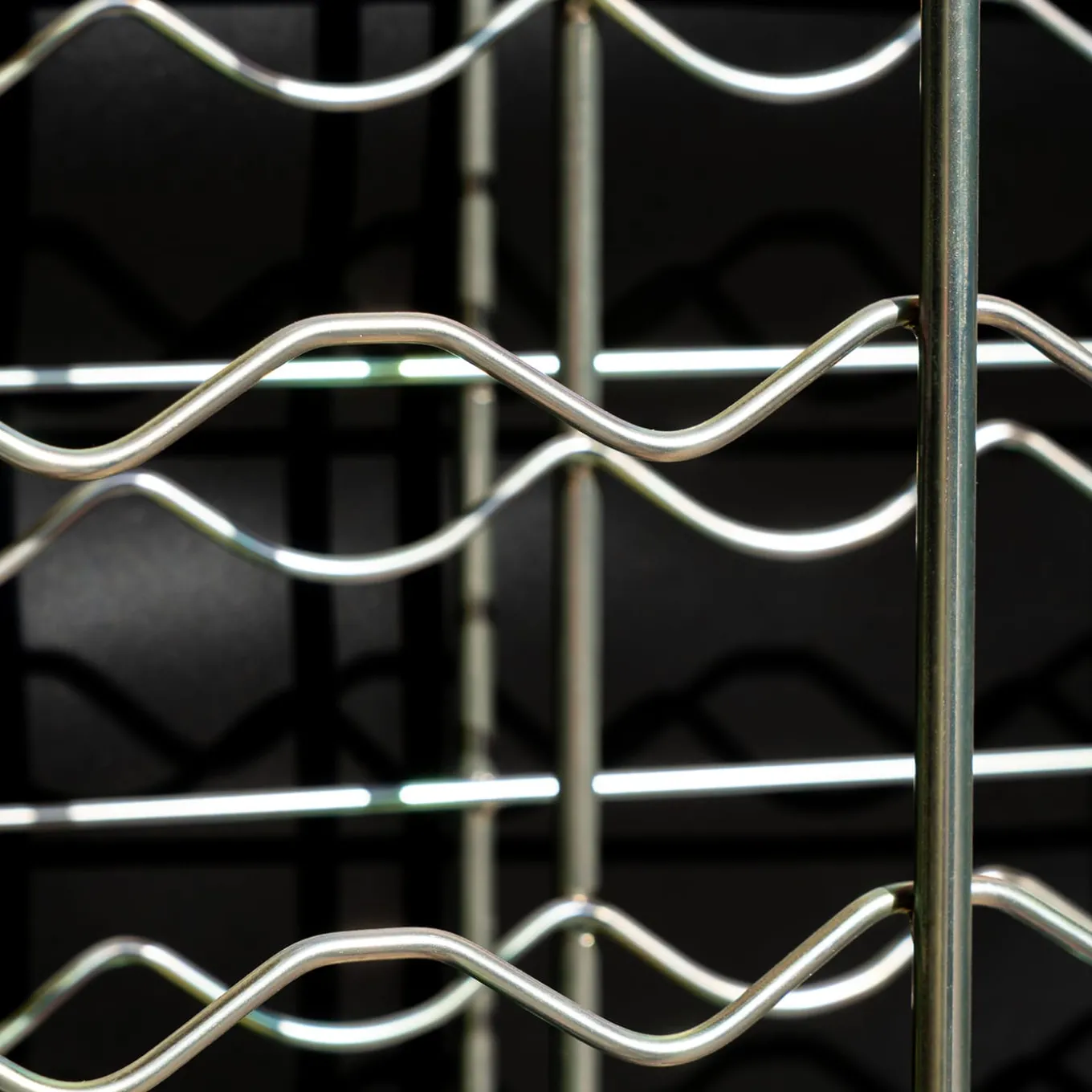 Bottillaria Rainbow, scaffale per vini da 48 bottiglie in metallo