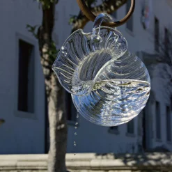 Brocca Trasparente in Vetro Torcello