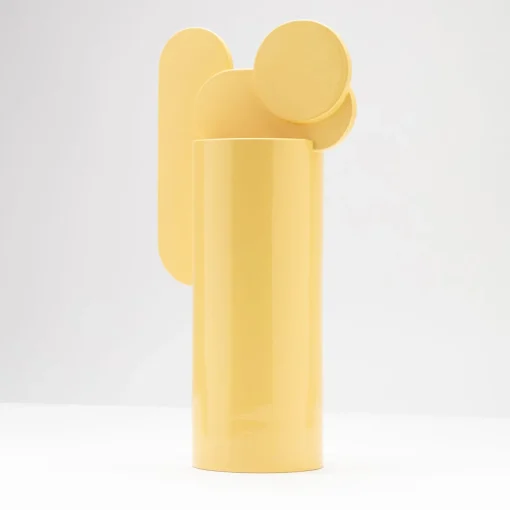 Bubble Family Arancia Vaso Giallo Pastello