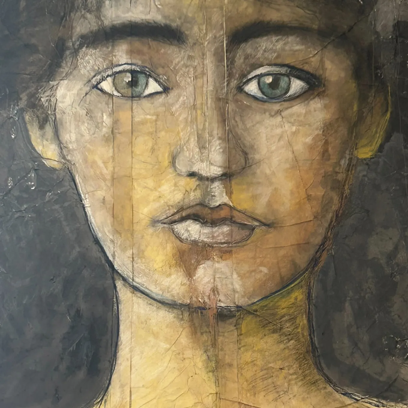 CA/1000 Pittura policroma di belle arti giovanile