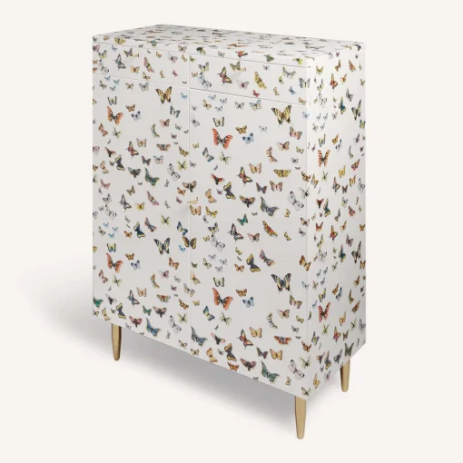 Cabinet Farfalle Bianco