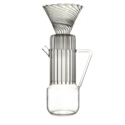 Caffettiera in vetro trasparente Milady
