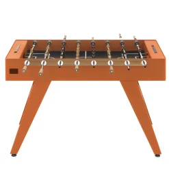 Calciobalilla Boss in legno Iroko arancione