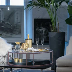 Calice da Martini Velvet 1 in Ottone Dorato