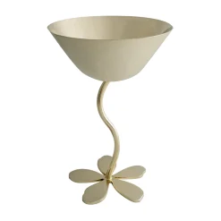 Calice da vino Flor placcato oro