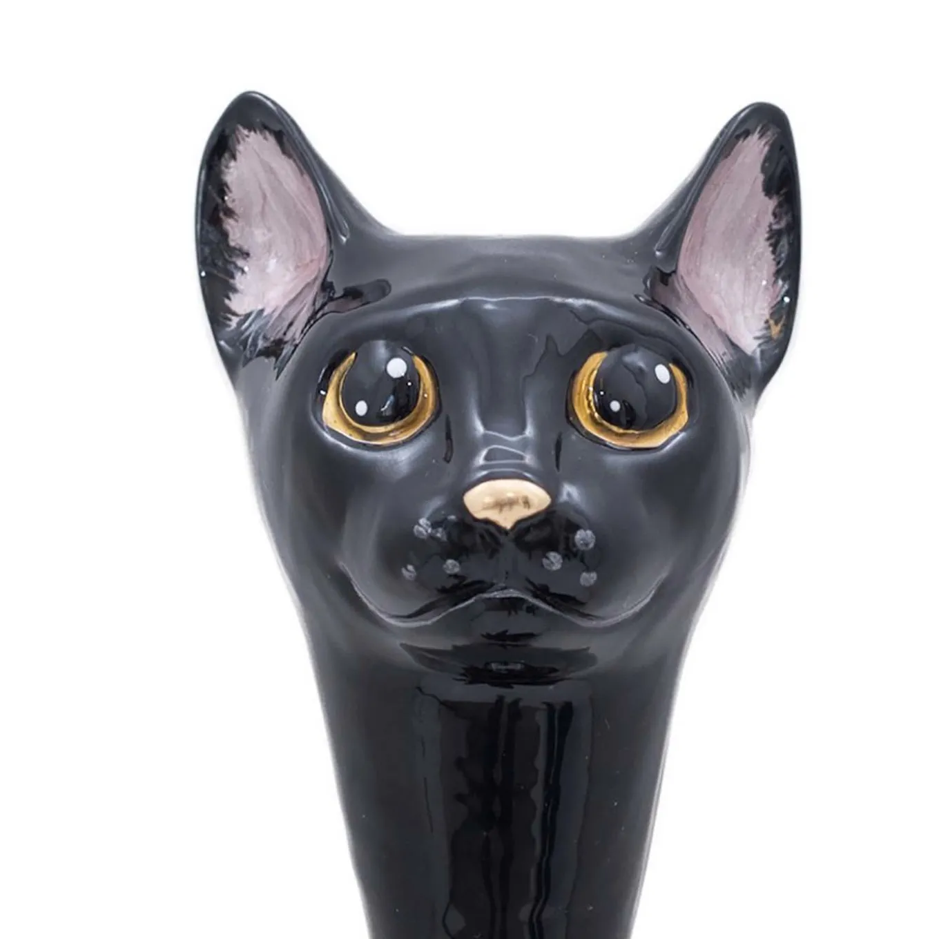 Calzascarpe a forma di gatto nero