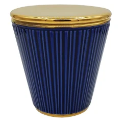 Candela blu di Capodimonte