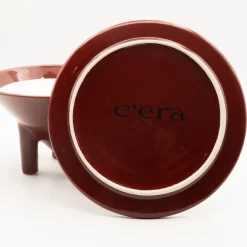 Candela in ceramica Drop Terra
