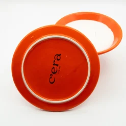 Candela in ceramica Drop Cachi