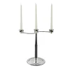 Candelabro Soffio a 3 candele in argento