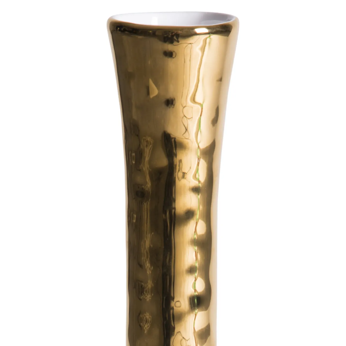 Candeliere in ceramica Oro