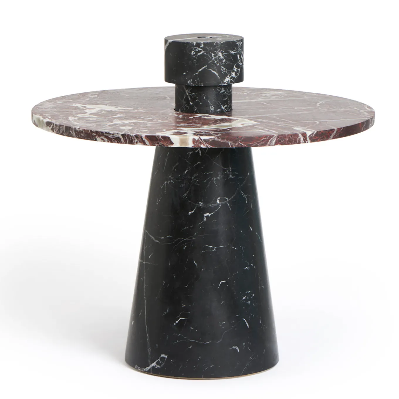 Candeliere Inside Out Black Marquina di Karen Chekerdjian