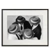 Cappelli italiani, stampa con cornice di Hulton Archive