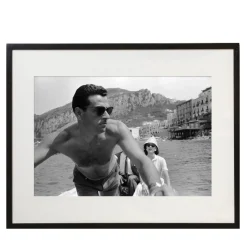 Capri Tourboat Stampa con cornice di Nocella