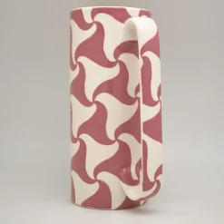 Caraffa in ceramica rossa Serlio Atellani