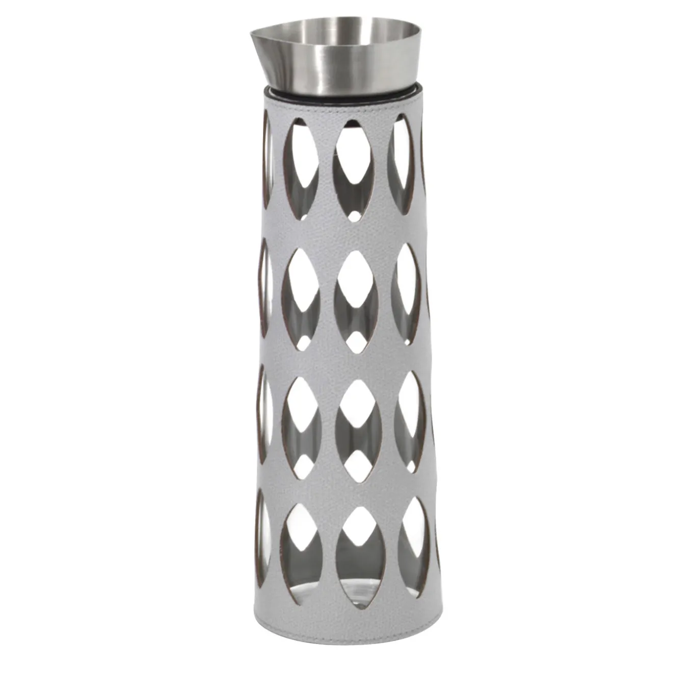 Caraffa media in pelle Marghe