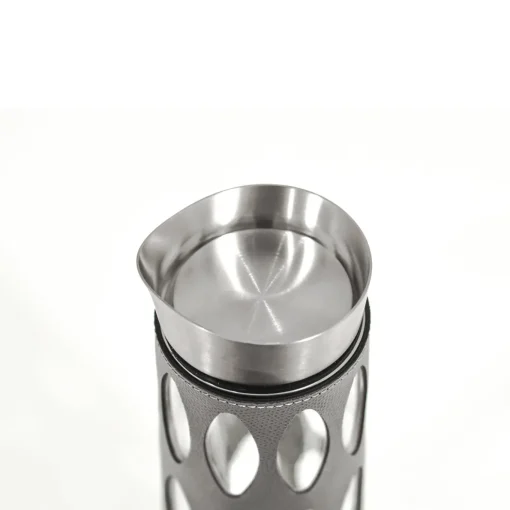Caraffa media in pelle Marghe
