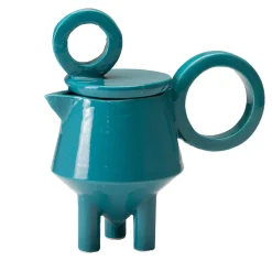 Caraffa per latte in ceramica Coseno Hypersonic Blue