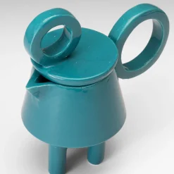 Caraffa per latte in ceramica Coseno Hypersonic Blue