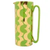 Caraffa Serlio Cicappa oro 24 carati e verde