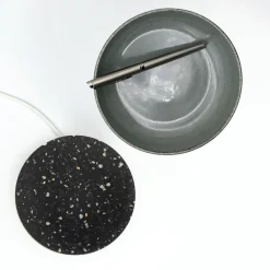 Caricatore Wireless Piccolo Con Base Di Marmo Corian Deep Night Sky