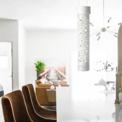 Carma #01 Lampada a sospensione in marmo di Carrara