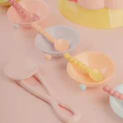 Carosello Paletta in ceramica rosa per gelato