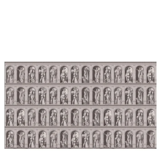 Carta da parati Archistatue con motivo di statue grigie