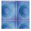 Carta da parati Meditation Dot Blu e Verde