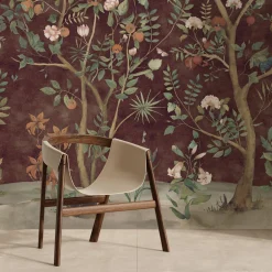 Carta da parati testurizzata della collezione Eden #4 di Marta Cortese